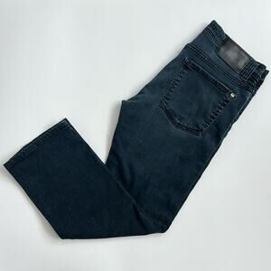 FIDELITY DENIM dark wash jimmy straight leg jeans men's size 32